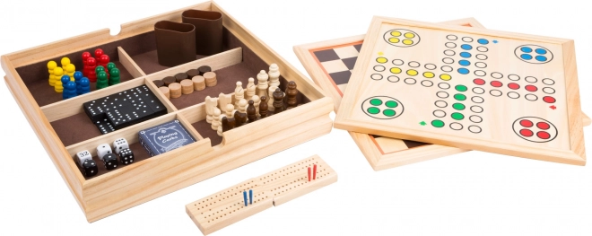 Malé nožičky Set de juegos de madera 9 en 1