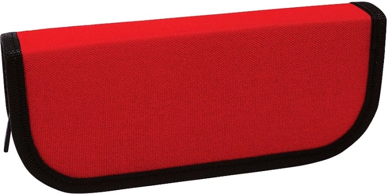 Estuche grande de nylon CONCORDE, rojo