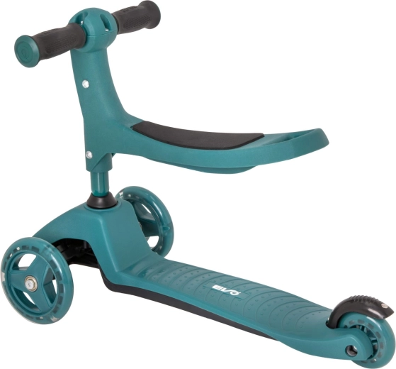 2 en 1: correpasillos con asiento y patinete