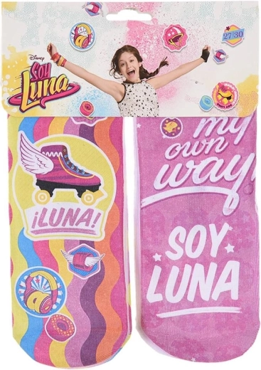 Calcetines infantiles Soy Luna, 2 pares