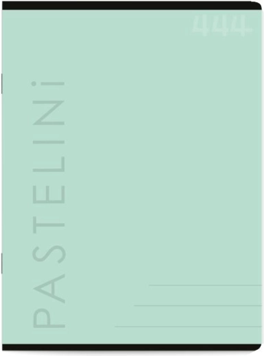 Cuaderno A4 PASTELINI verde rayado 40 hojas