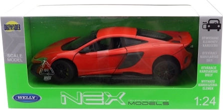 Modelo cupé McLaren 675LT 1:24