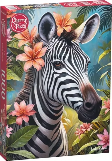 Puzzle Cherry Pazzi Lady Zebra de 1000 piezas