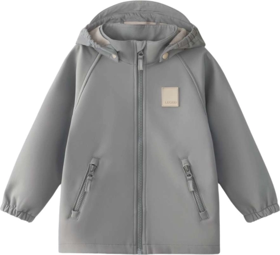 Chaqueta softshell infantil Leokid Lake Limestone talla 80