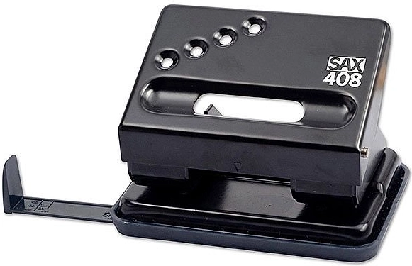Perforadora SAX 408 negra