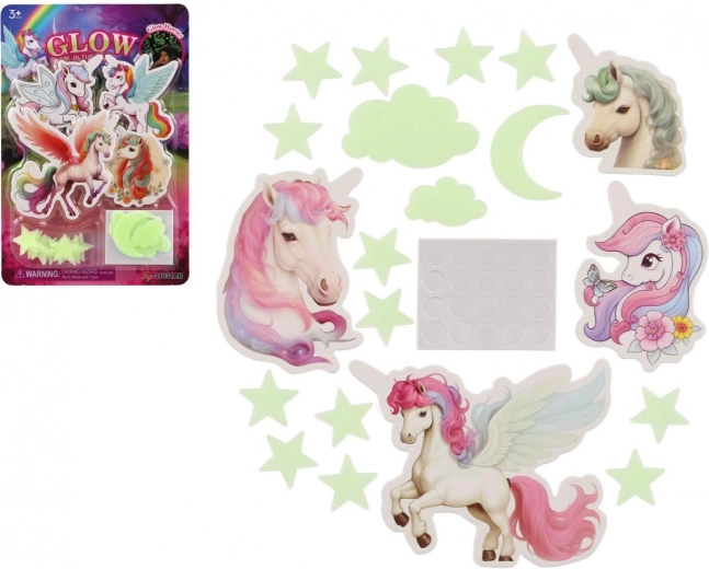 Unicornios luminosos para pared y techo