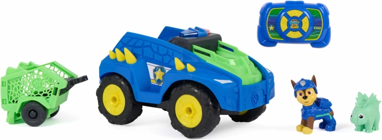 Coche RC con remolque Patrulla Canina dino – Chase