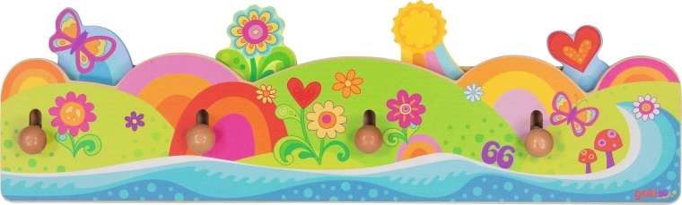 Perchero Flower power Goki