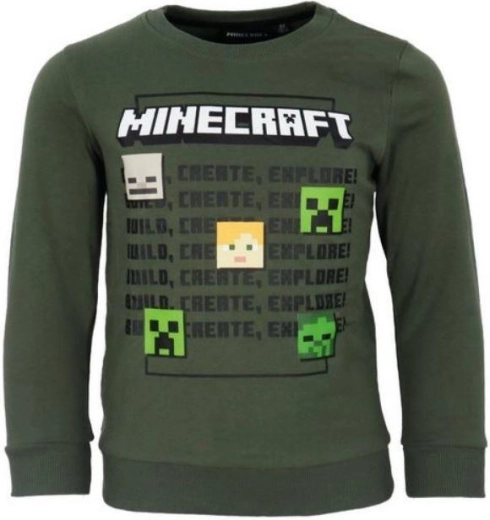 Sudadera Minecraft de 2.ª calidad