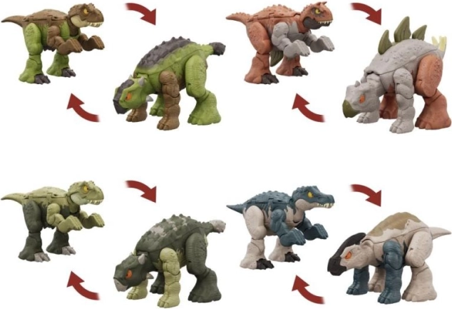 Jurassic World Dinosaurio transformable 2 en 1