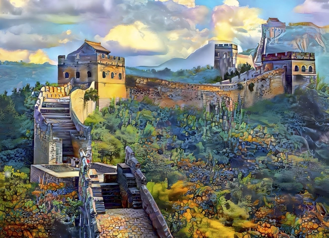 Puzzle Gran Muralla China 1000 piezas