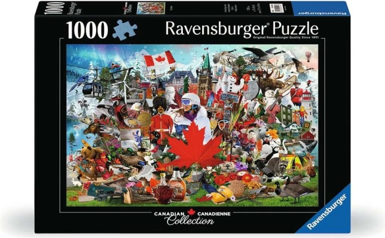 Ravensburger Puzzle Canadian Collection: Oh, Canadá 1000 piezas
