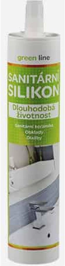 Silicona sanitaria blanca 280 ml GREEN LINE