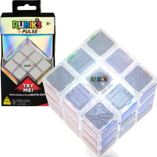 Rubik's Pulse rompecabezas electrónico luminoso 3x3