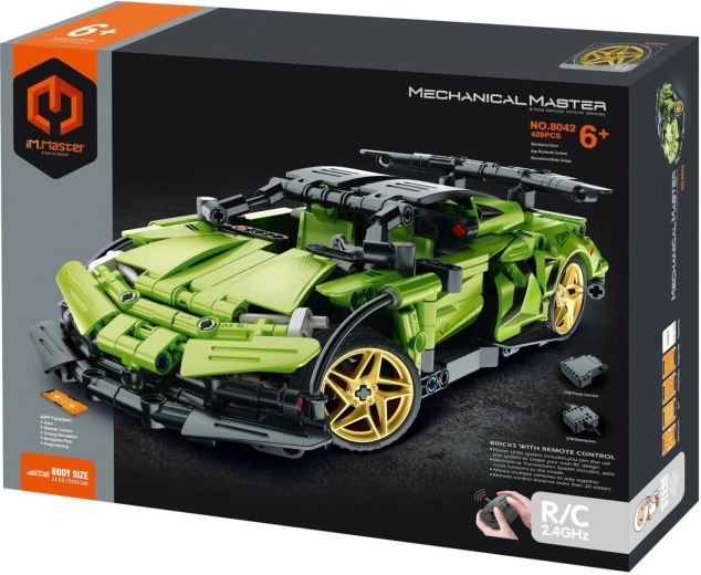 Set de construcción iM.MASTER coche de carreras RC de 429 piezas
