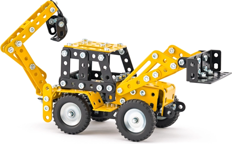 Excavadora Merkur con retroexcavadora (358 piezas)