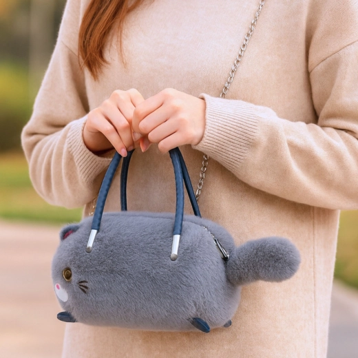 Dos asas y cadena metálica desmontable