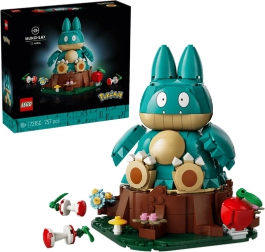LEGO Pokémon Munchlax – modelo de colección para construir