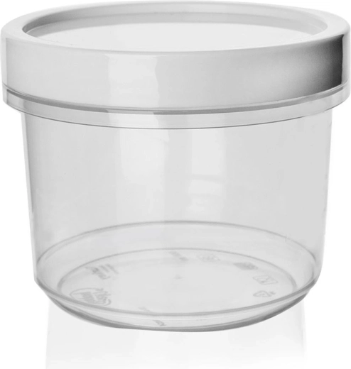 Recipiente hermético con tapa de rosca para alimentos 560 ml