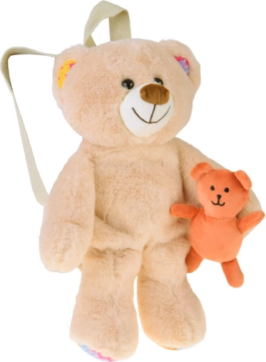 Diseño divertido de ositos con mini compañero