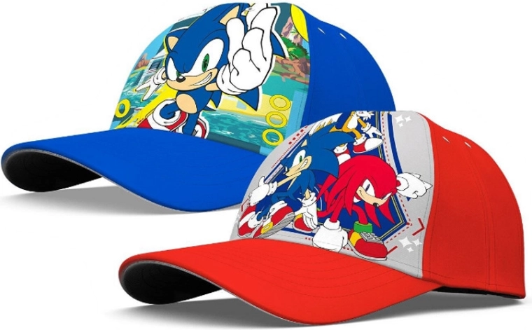 Gorra con visera SONIC para niños 52/54 cm