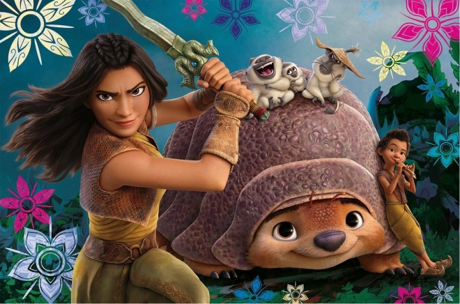 Raya y el dragón - puzzle MAXI 60 piezas