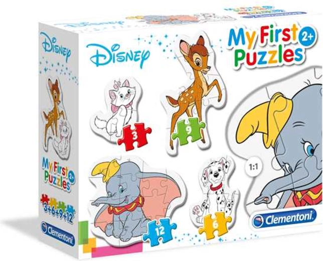 Mis primeros puzles Disney animales Clementoni