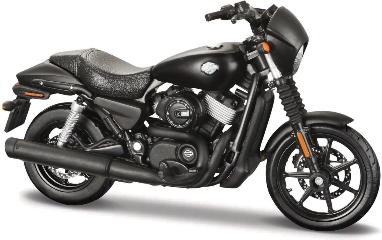 Maisto Harley-Davidson Street 750 2015 motocicleta 1:18 negro mate