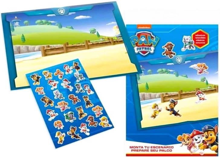 Álbum de pegatinas Patrulla Canina