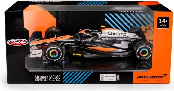 Modelo coleccionable McLaren MCL60 del Gran Premio de Gran Bretaña a escala 1:24
