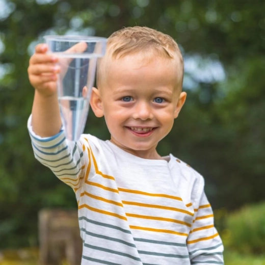 Pluviómetro para experimentos sencillos