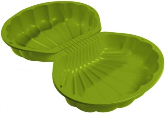 BIG arenero con forma de concha – Verde