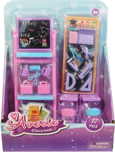 Accesorios para aula escolar para muñecas