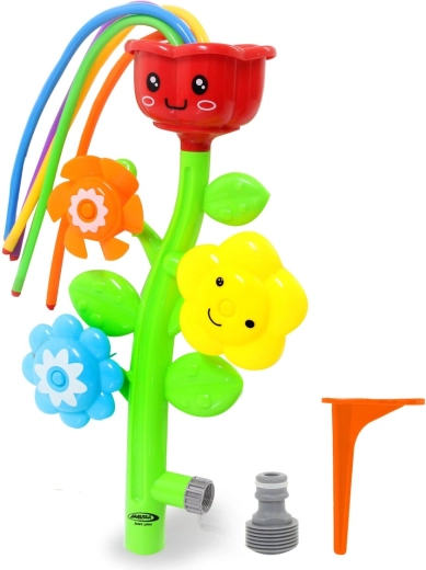 Flores giratorias para un juego variable