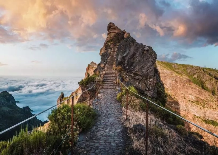 Puzzle Ravensburger Camino al cielo 1000 piezas