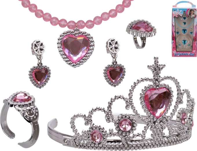 Set de belleza infantil para princesa 6 piezas