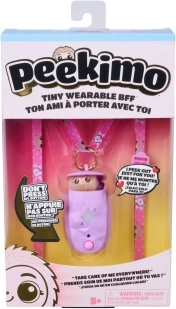 Peekimo animalito interactivo en bolsita morada