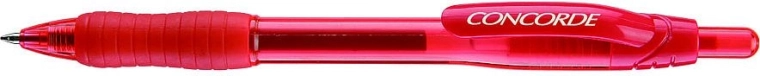 Bolígrafo de gel CONCORDE Panama con tinta roja 0,7 mm