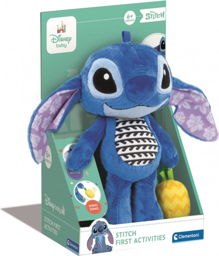 Stitch mi primer peluche – juguete sensorial para bebés
