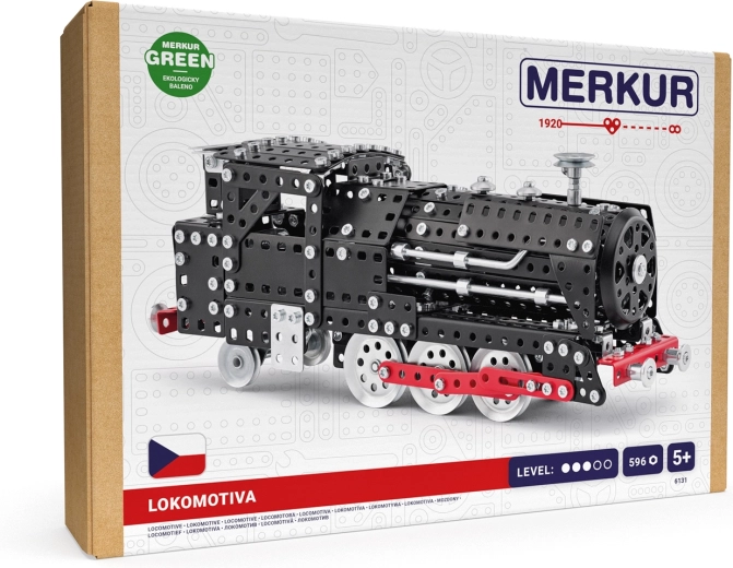 Lokomotora Merkur: kit de construcción metálico