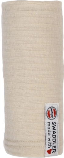 Pañal de tela Lodger Swaddler Seersucker Birch 70 × 70 cm