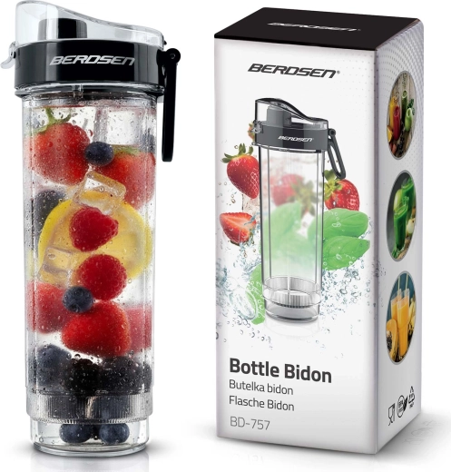 Botella deportiva con boquilla 570 ml BERDSEN