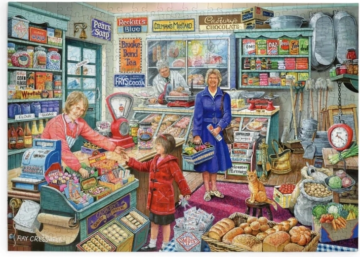 House of Puzzles Compras en la tiendita, puzzle de 500 piezas grandes