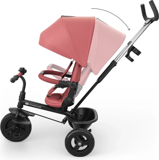 Asiento 360° CLICK & TWIST y posición semirreclinada