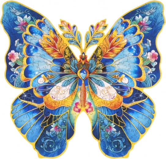 Puzle de madera Mariposa Morpho Helena