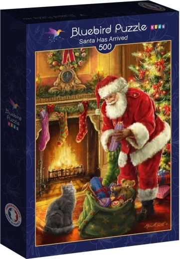 Puzzle Bluebird «Santa ya llegó» de 500 piezas