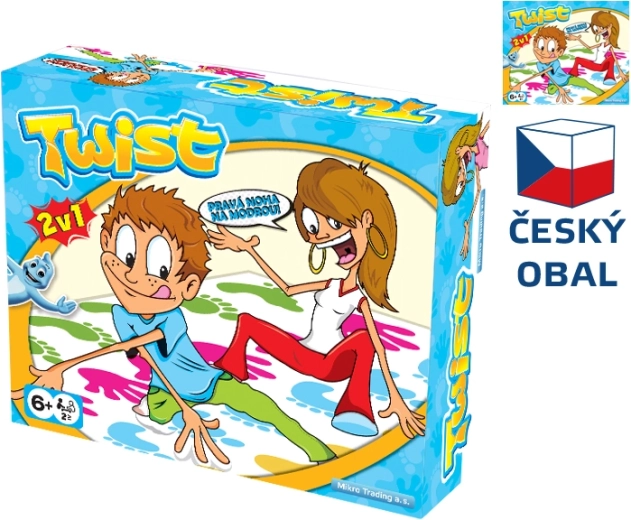 Juego de mesa Twister para niños a partir de 6 años