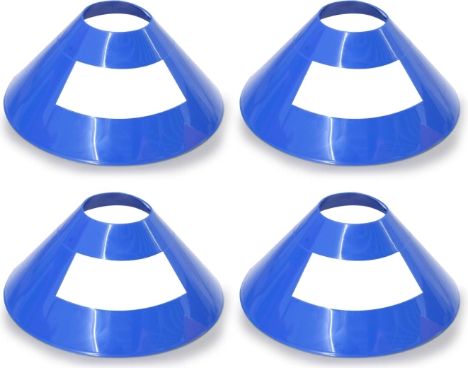 Platos de marcaje JAMARA, azules (4 uds.)