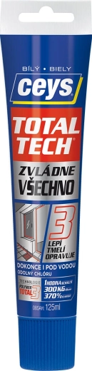 Adhesivo y sellador universal CEYS TOTAL TECH EXPRESS, blanco, 125 ml
