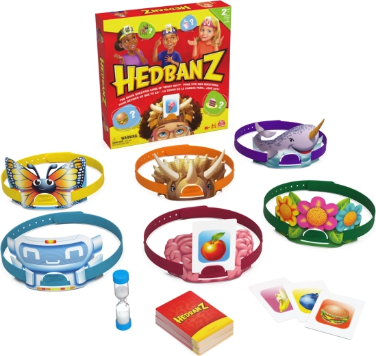 Spin Master Hedbanz juego de mesa de adivinanzas